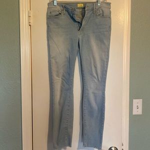 Mother “Looker Ankle Fray” size 30